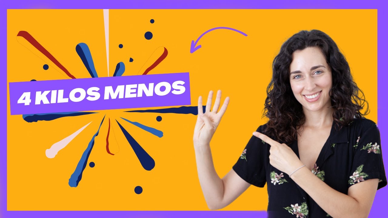 bajar 4 kilos en un mes
