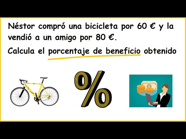 como calcular el porcentaje de beneficio