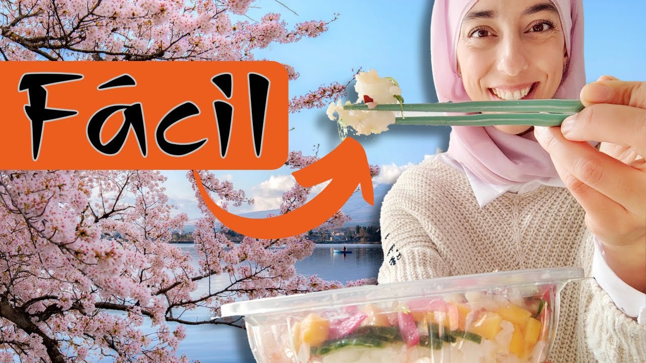como comer con palillos chinos arroz