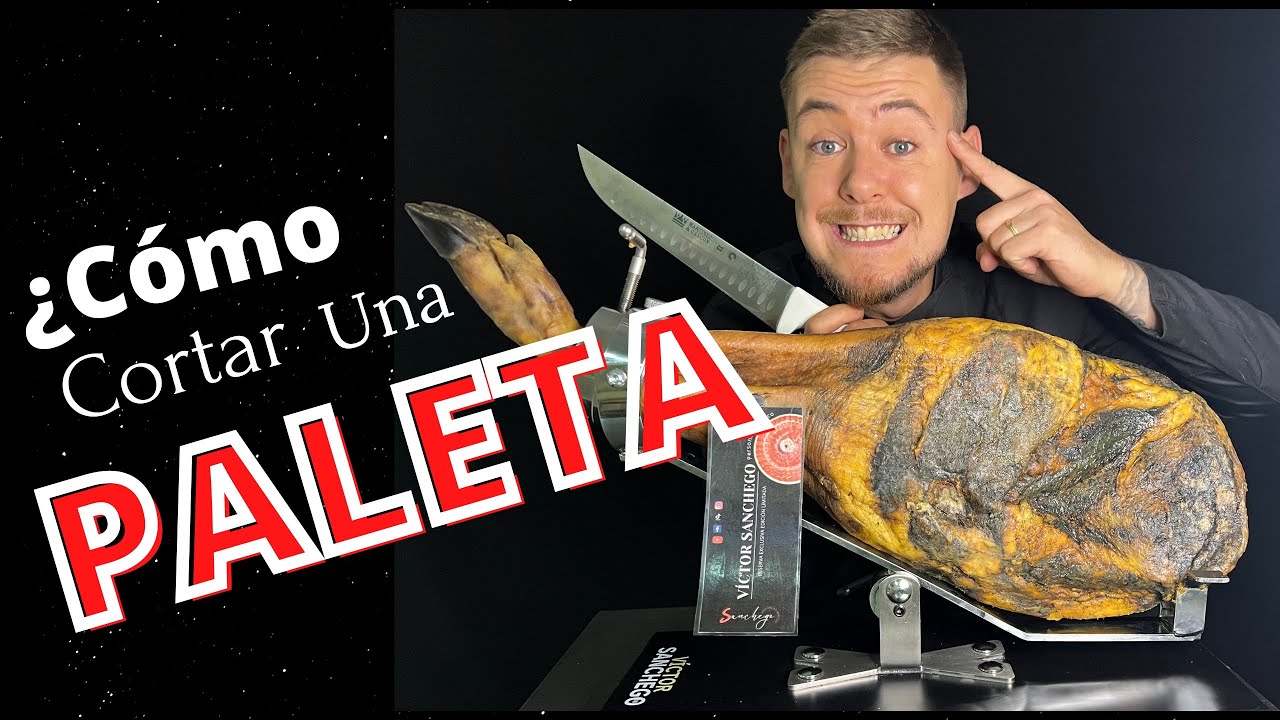 como partir una paletilla de jamon