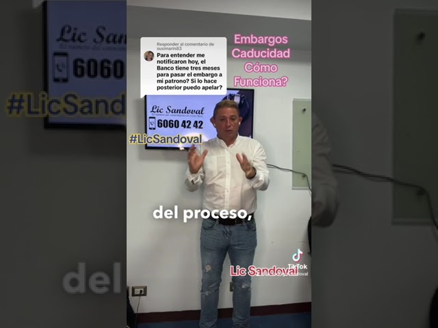 como saber si un embargo esta caducado