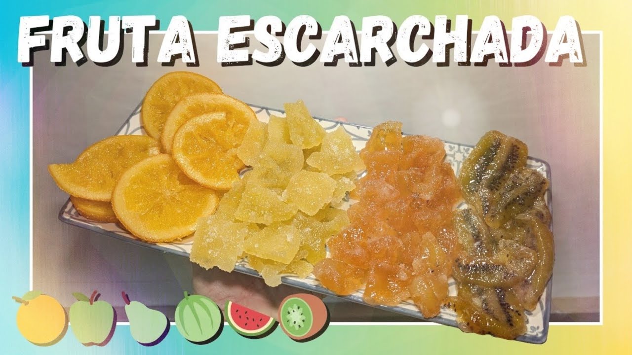 como se hace la fruta escarchada