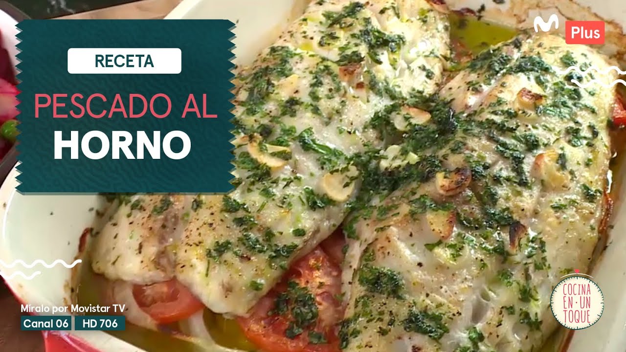 como se prepara pescado al horno