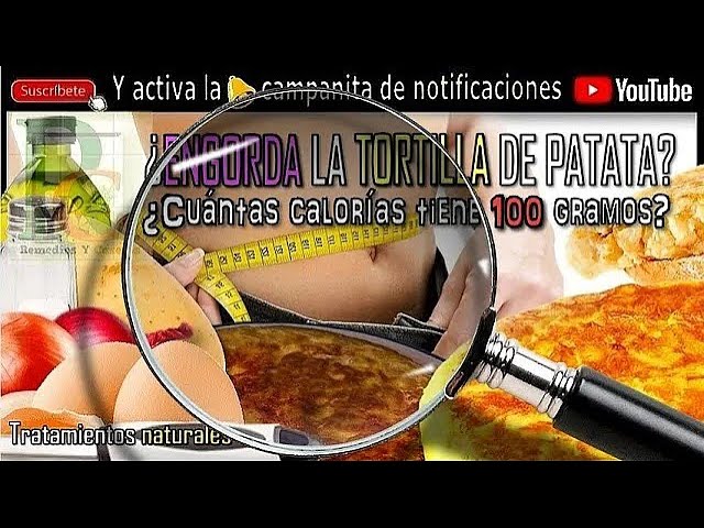 cuantas calorias tiene un trozo de tortilla de patata