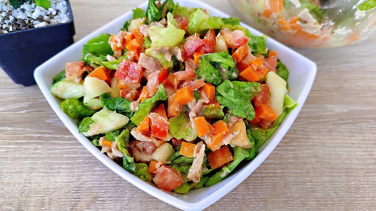 cuantas calorias tiene una ensalada de atun con lechuga
