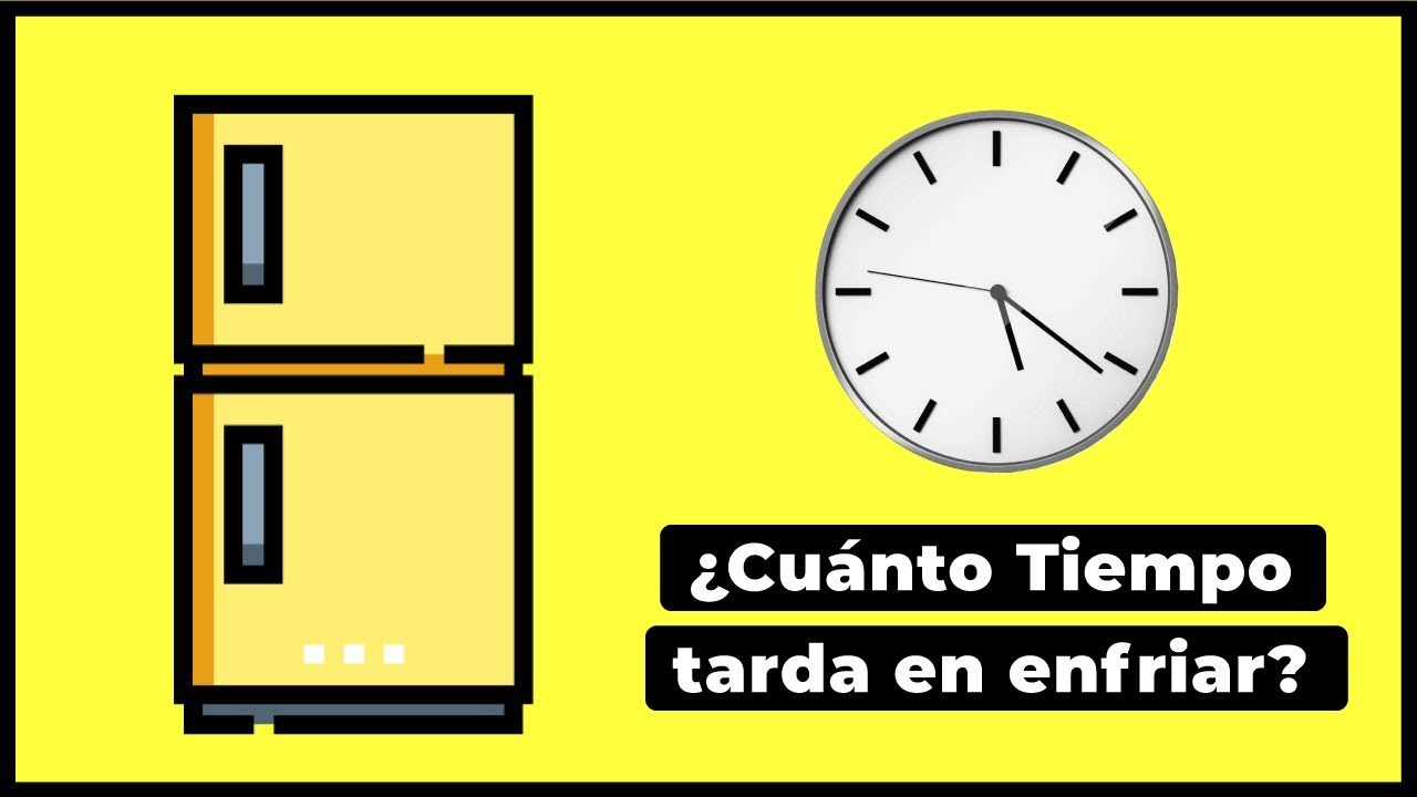 cuanto tarda un refrigerador en alcanzar su temperatura