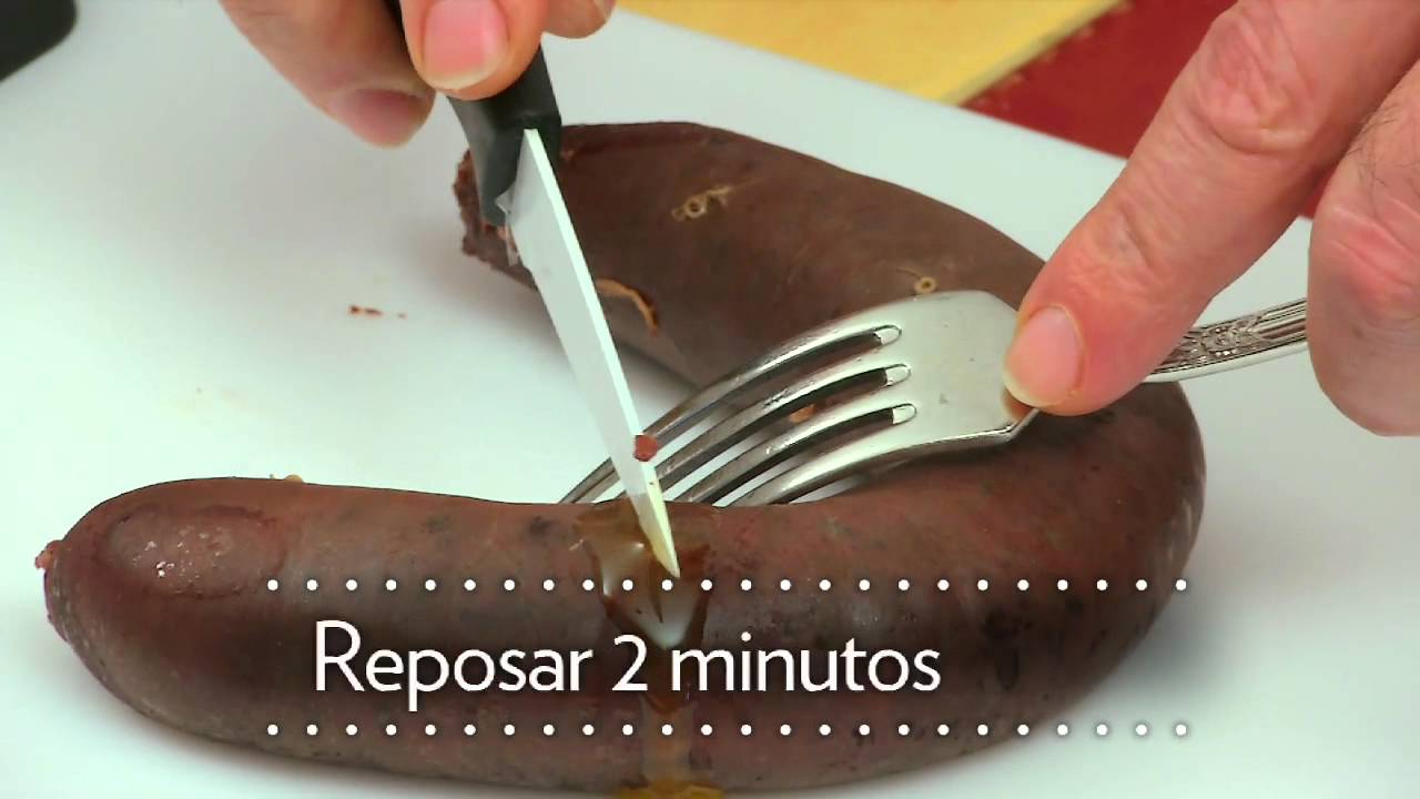 cuanto tiempo se cocina la morcilla