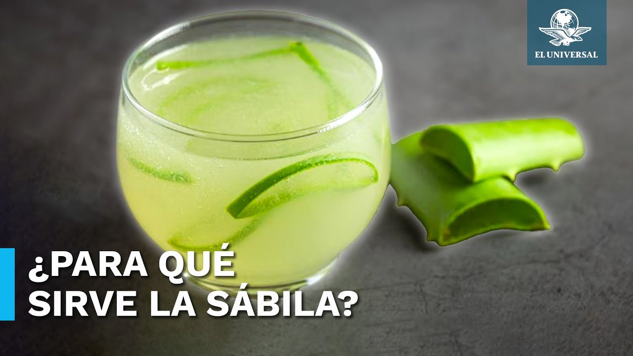 para que es bueno tomar agua de aloe vera