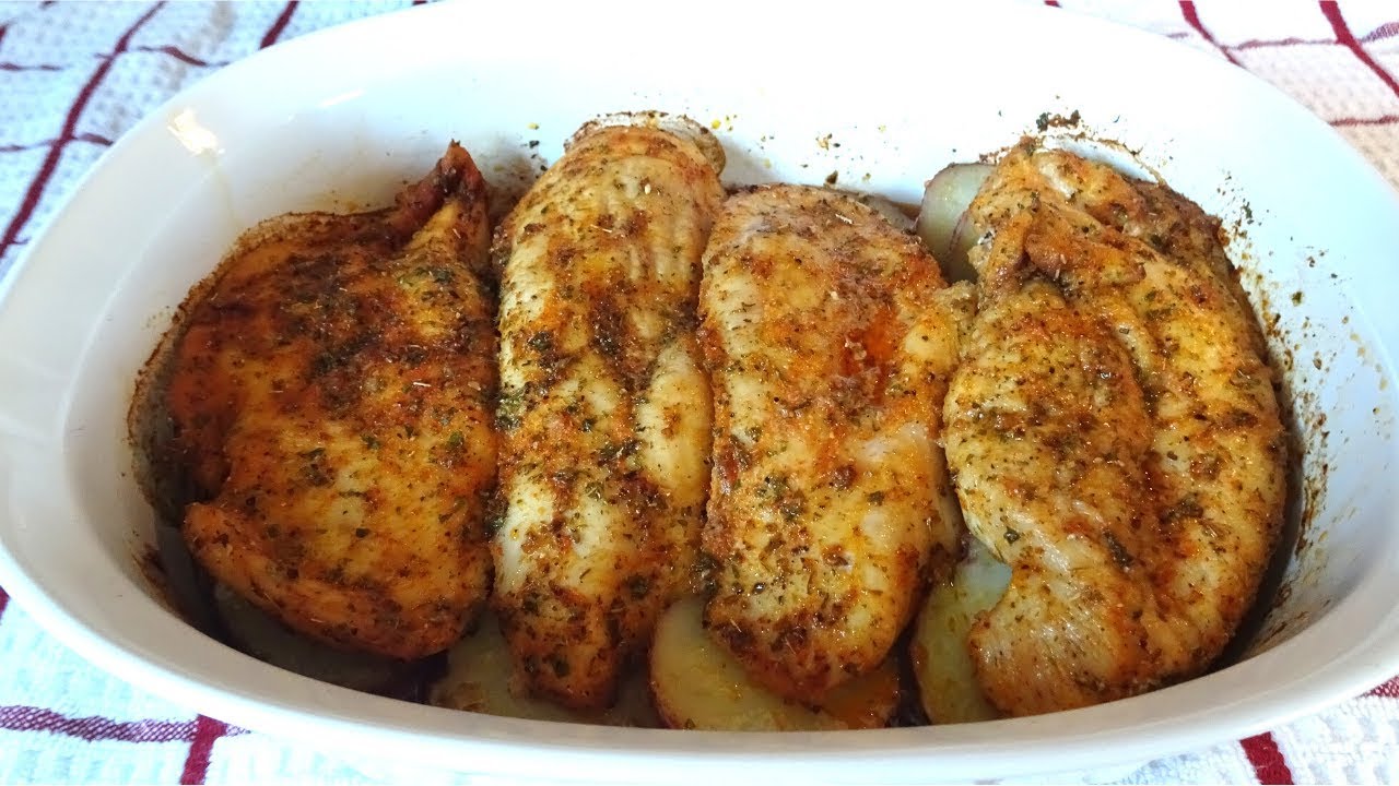 pechugas de pollo al horno fáciles