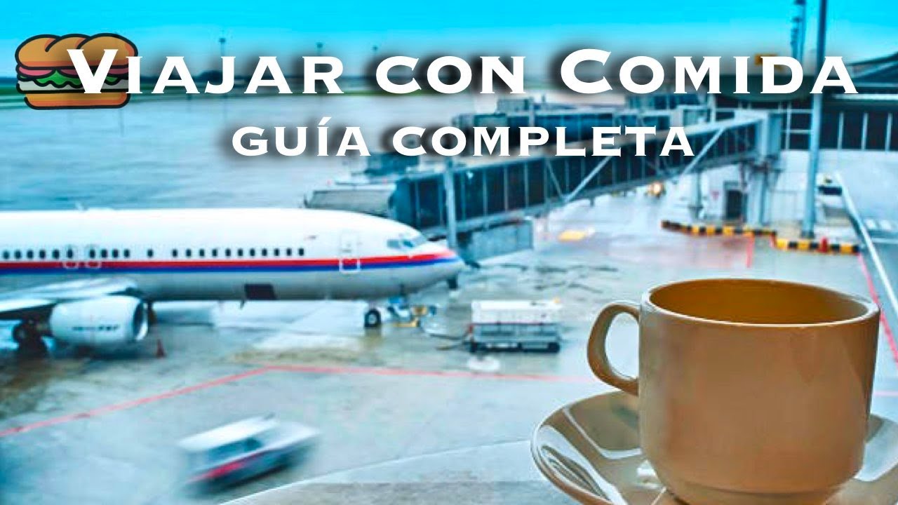 se puede llevar comida en el avión