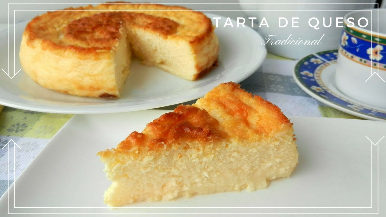 tarta de queso tradicional muy fácil