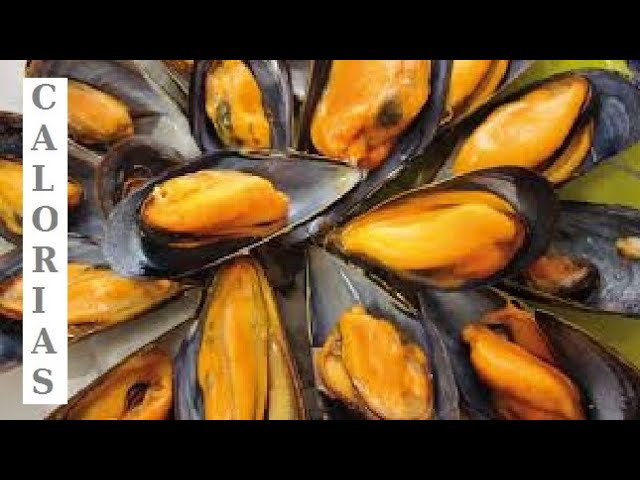 calorías 1 kg de mejillones con cáscara
