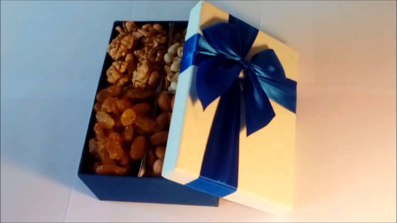 cestas de frutos secos para regalar