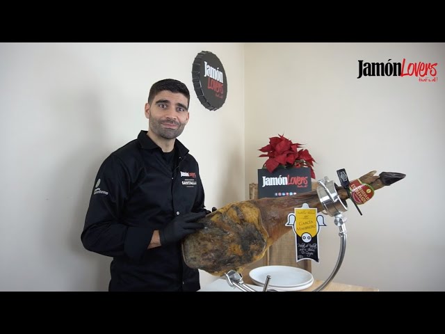 como abrir una paleta de jamon