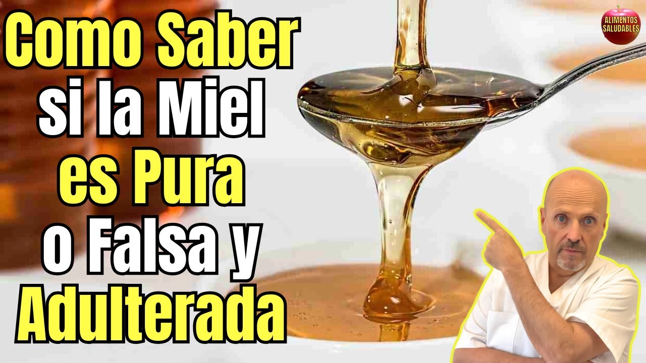como saber si la miel es pura con agua