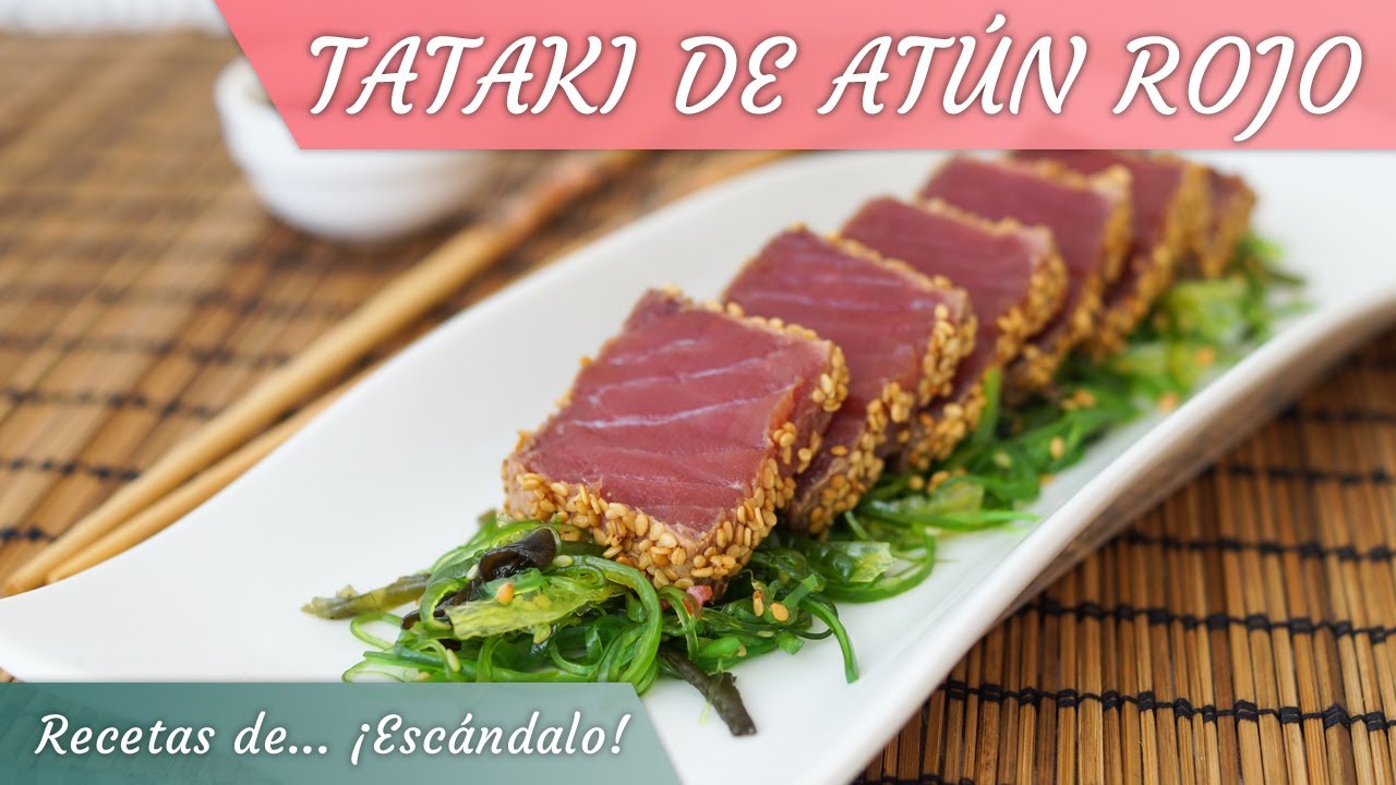 como se hace el tataki de atun