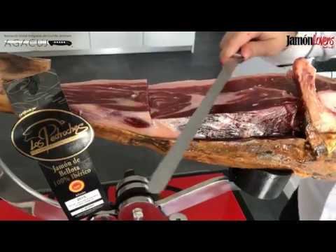 cortar jamon cuando llegas al hueso