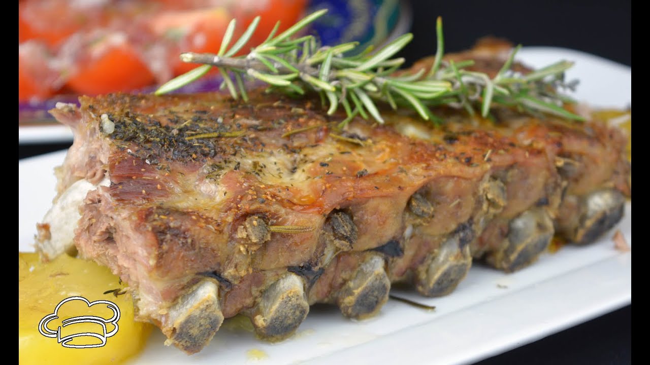 costillas de cerdo al horno javi recetas