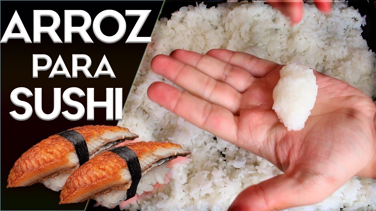 cuanto arroz se necesita para un rollo de sushi