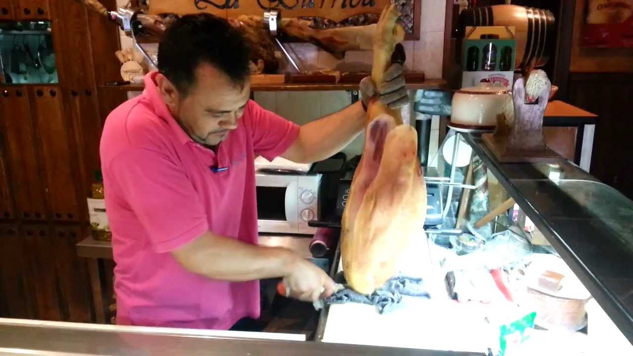 deshuesar un jamón en dos minutos