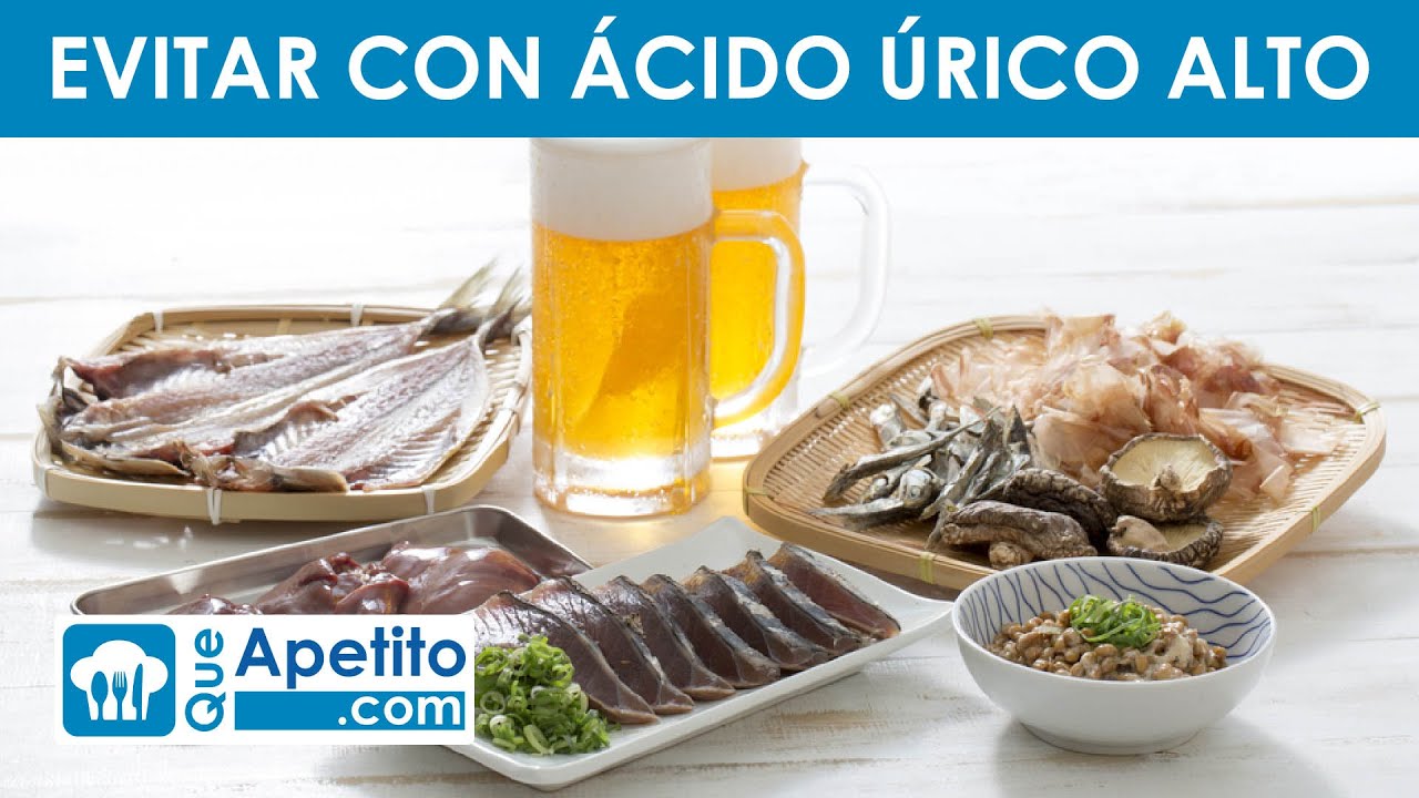 q no se puede comer con acido urico