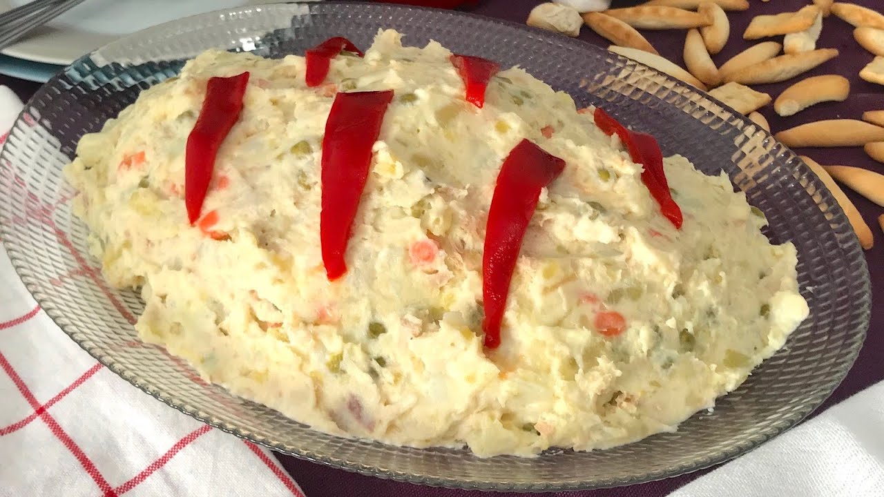 que ingredientes lleva la ensaladilla rusa