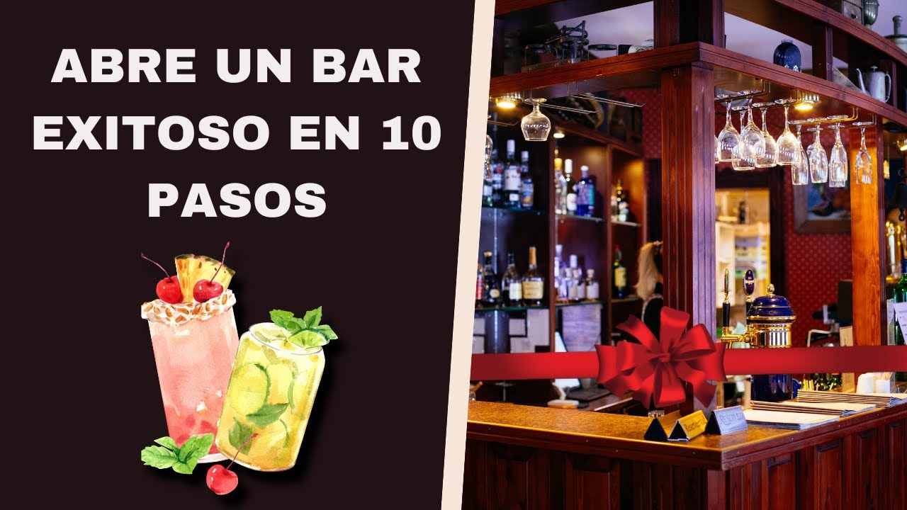 que se necesita para abrir un bar