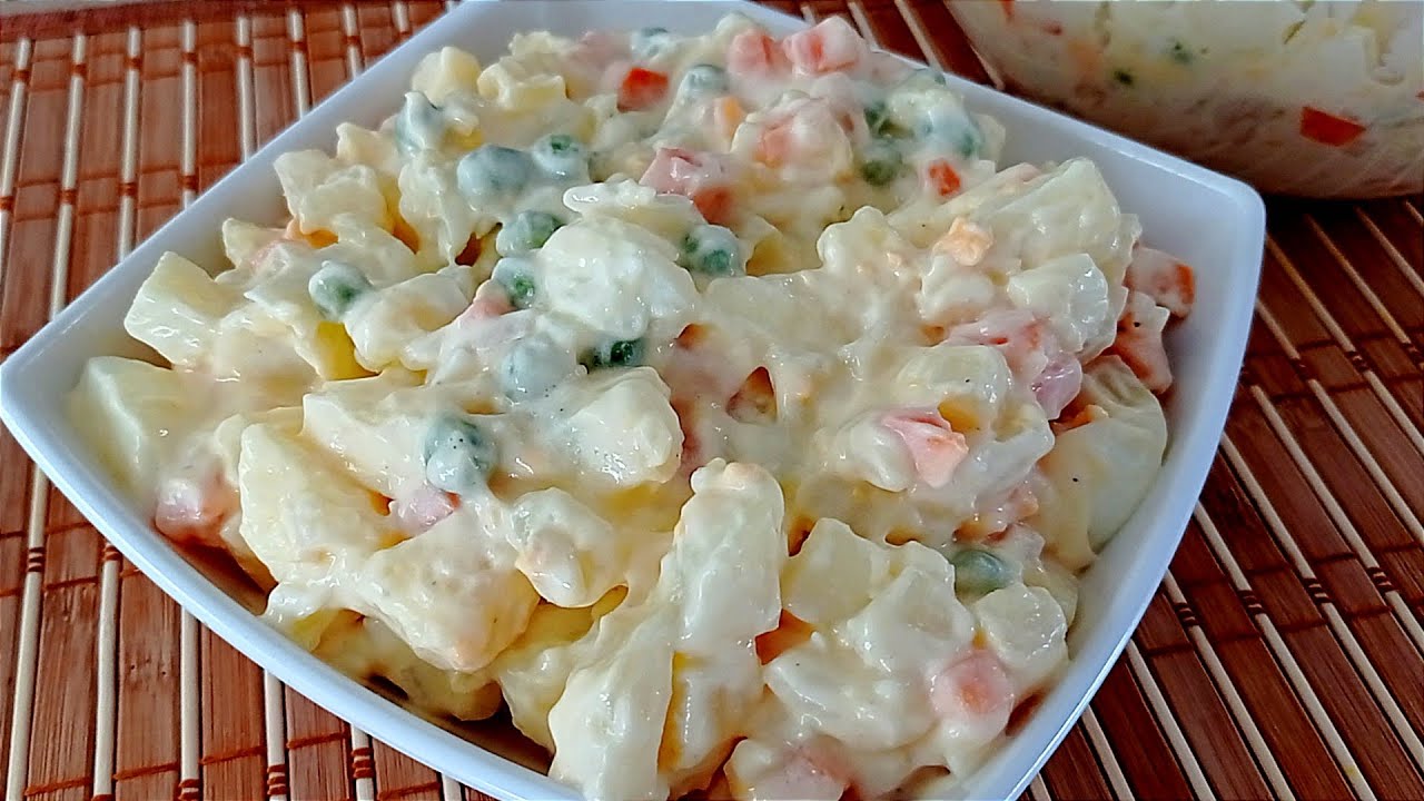 receta original de la ensalada rusa