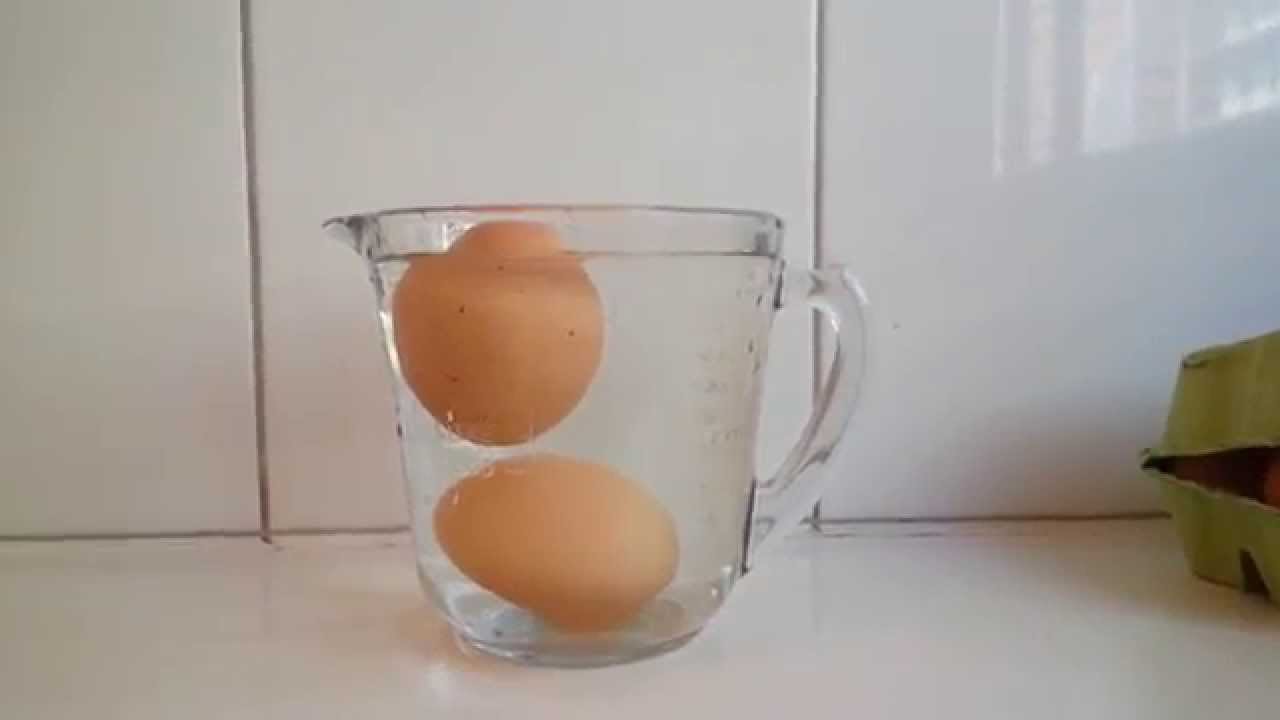 si un huevo cocido flota está malo