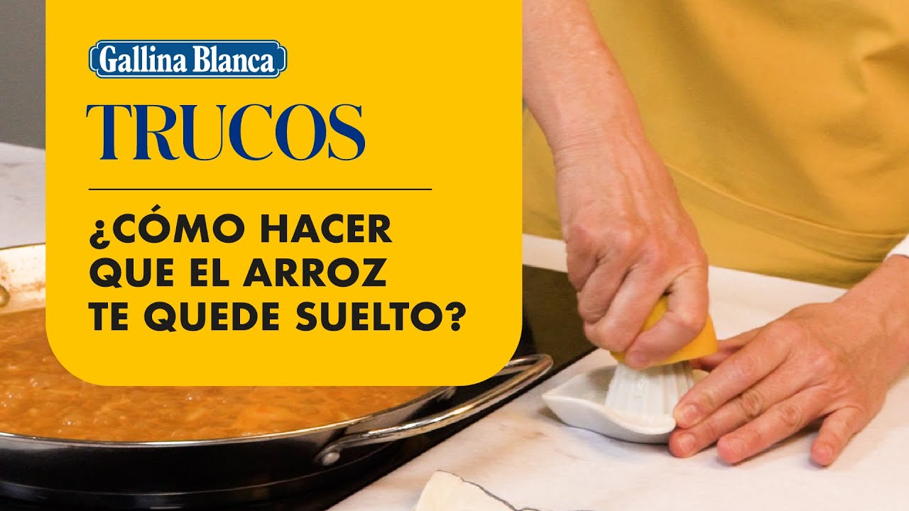 trucos para que el arroz quede suelto en la paella