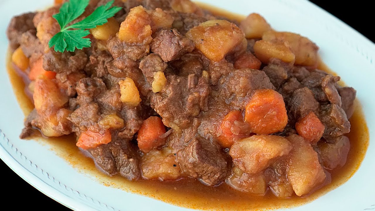 carne en salsa en olla express