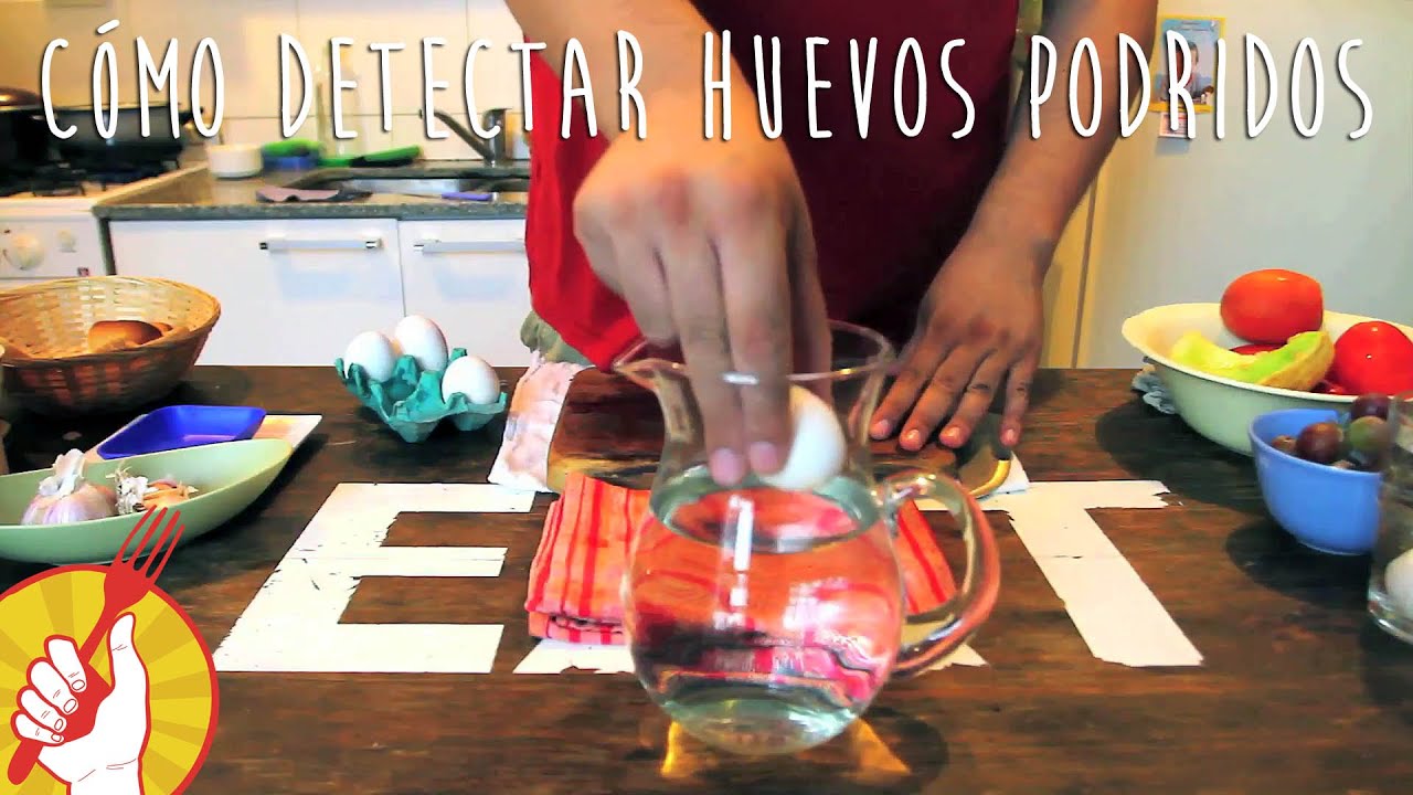 como saber si un huevo esta podrido