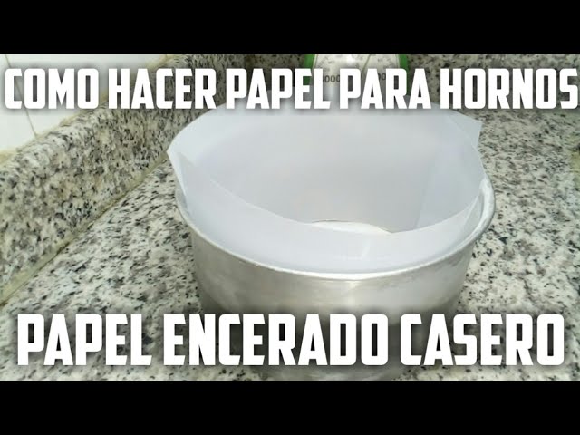 con que sustituir el papel de horno