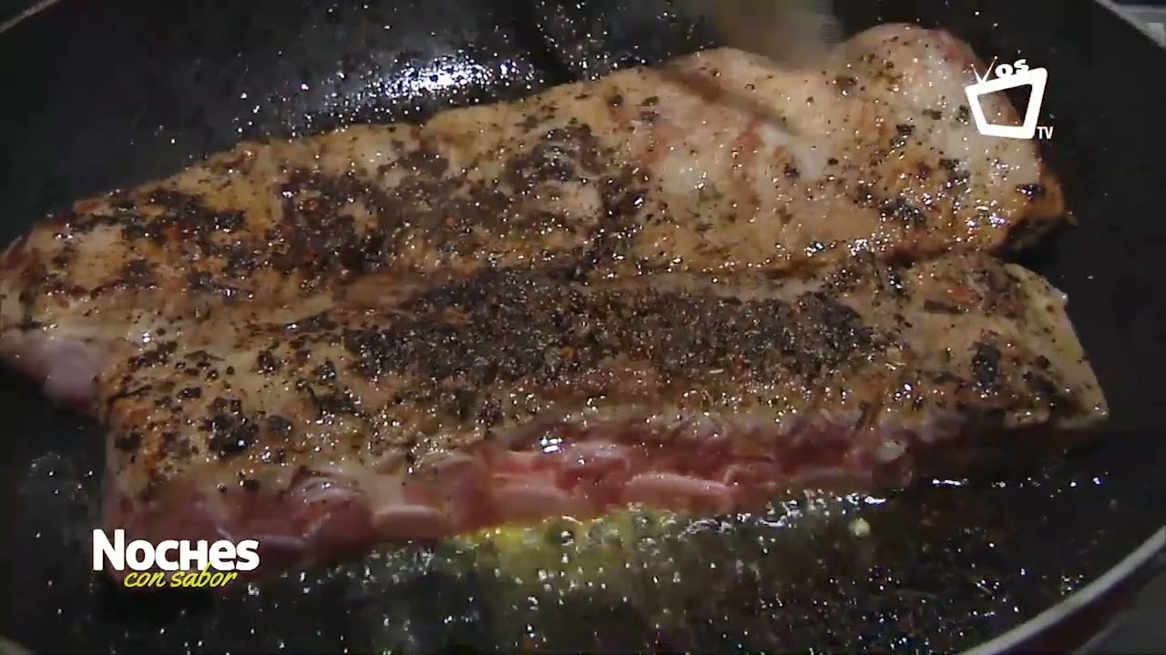 costillas al vino tinto al horno