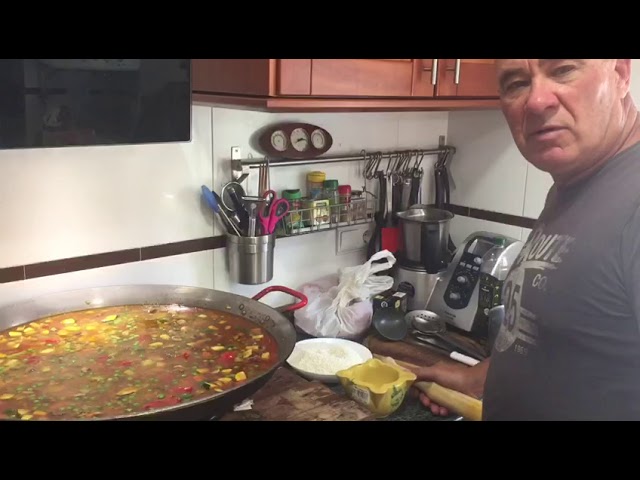 cuando poner el azafran en la paella