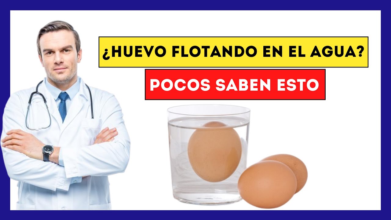el huevo cocido flota o se hunde
