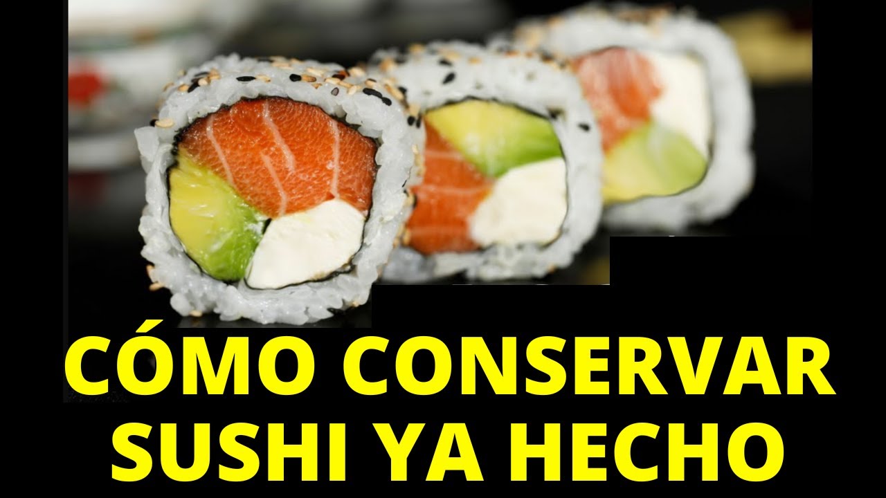 el sushi se puede comer de un dia para otro