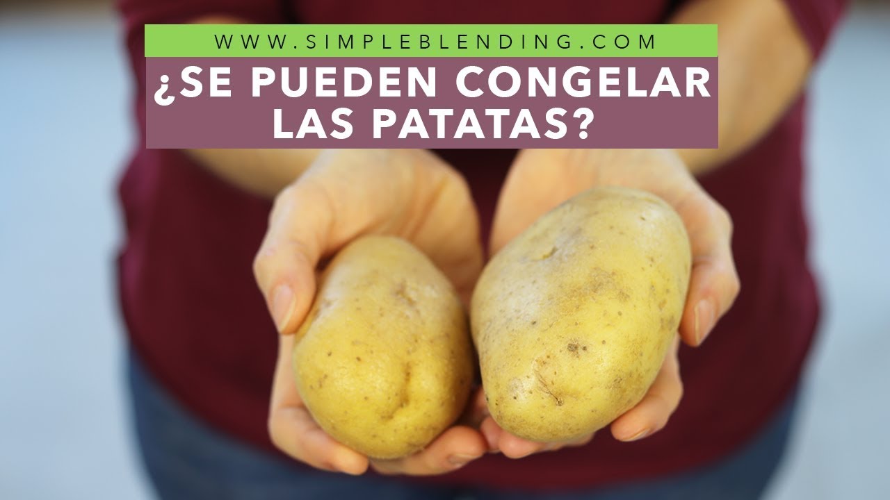 las patatas cocidas se pueden congelar