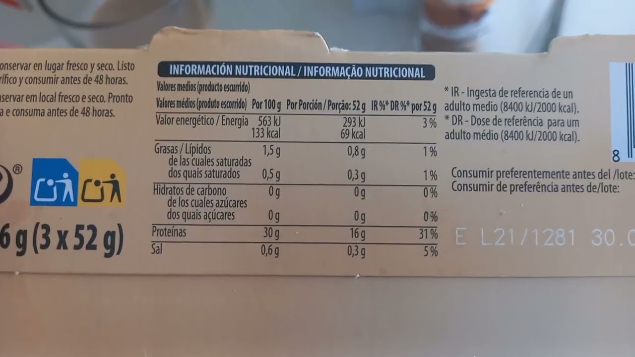 latas de pollo al natural mercadona