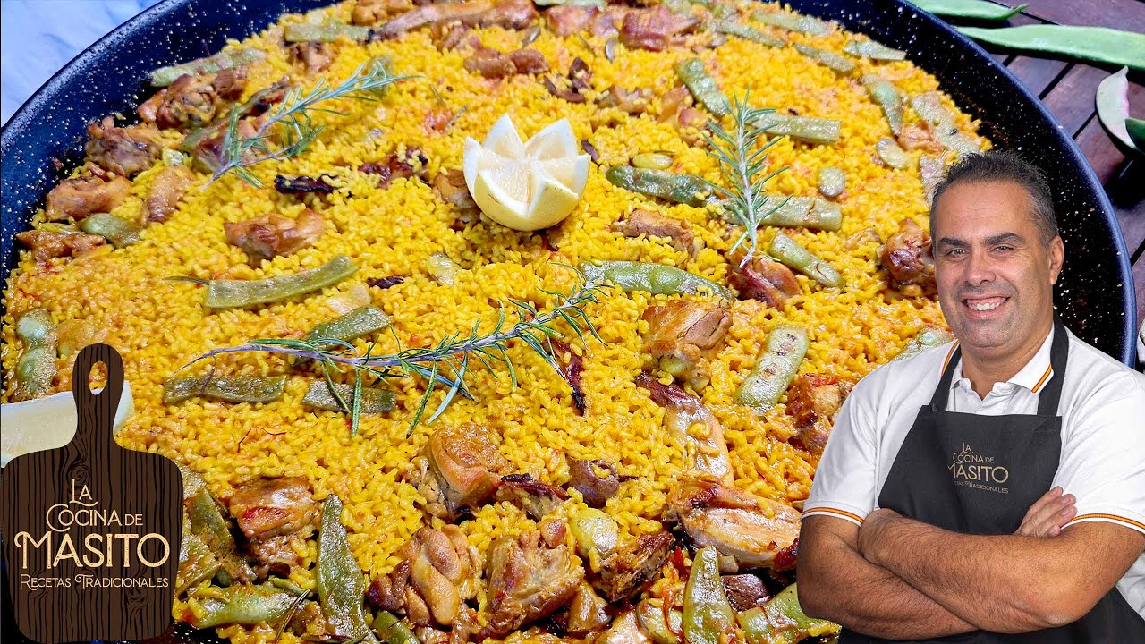 los 10 ingredientes de la paella valenciana