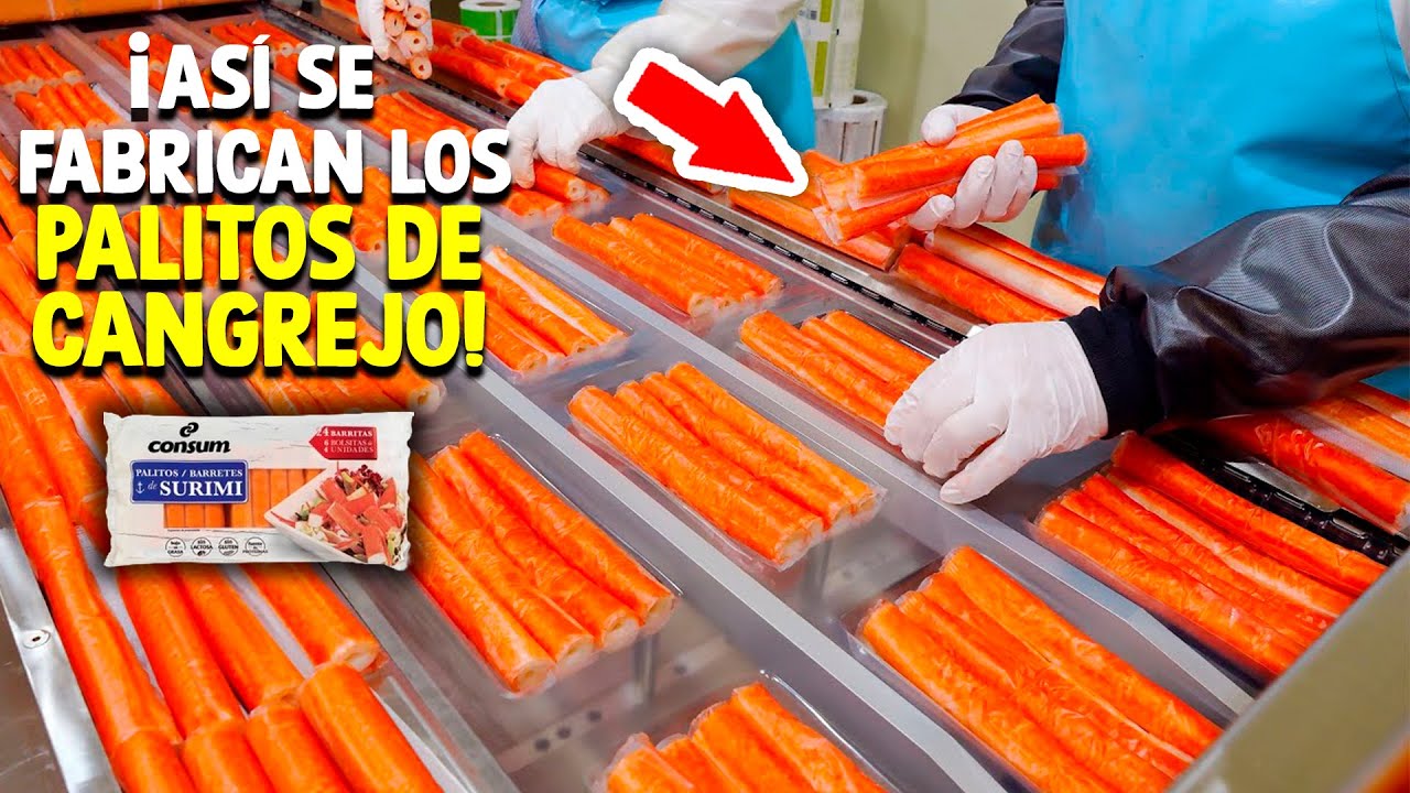 que llevan los palitos de cangrejo
