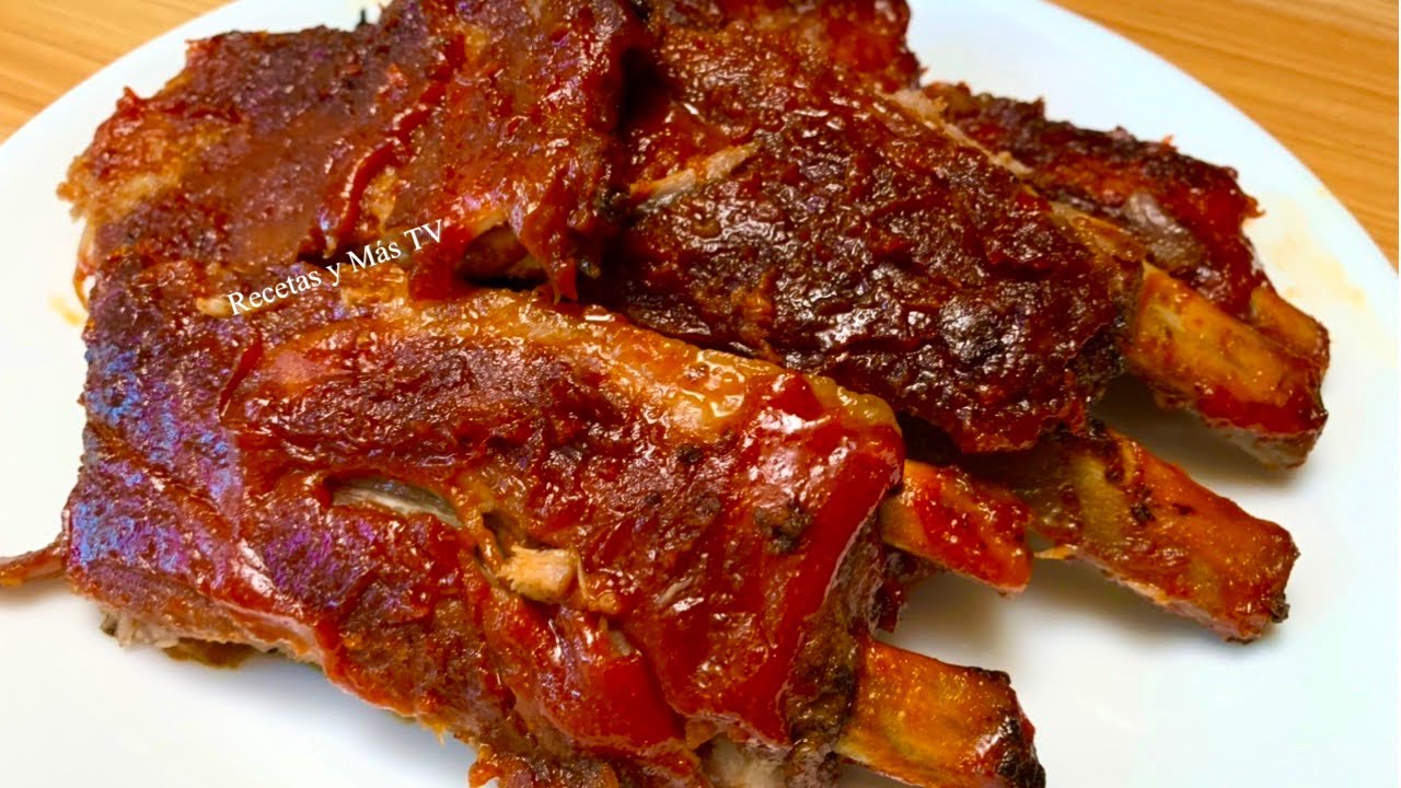 receta de costillas a la bbq