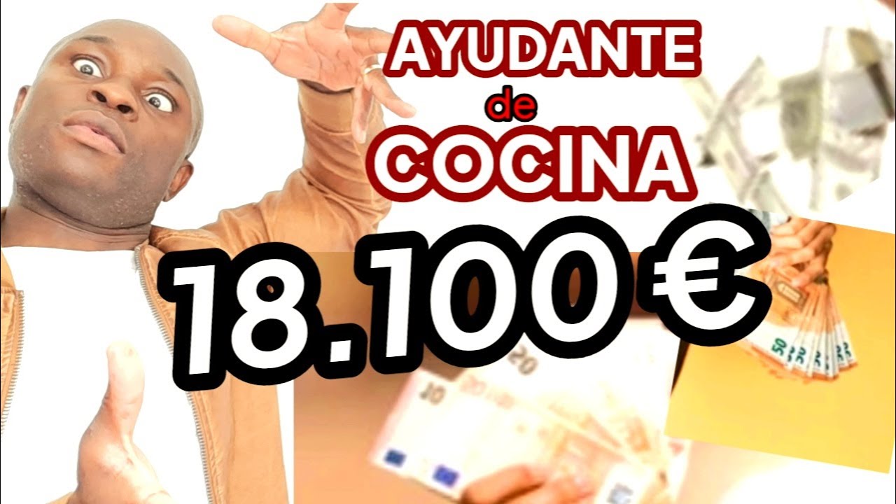 sueldo ayudante de cocina jornada completa