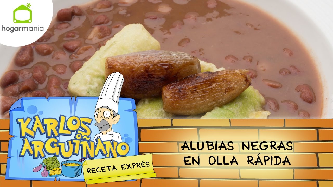 Alubias de Ibeas cocinadas en olla a presión