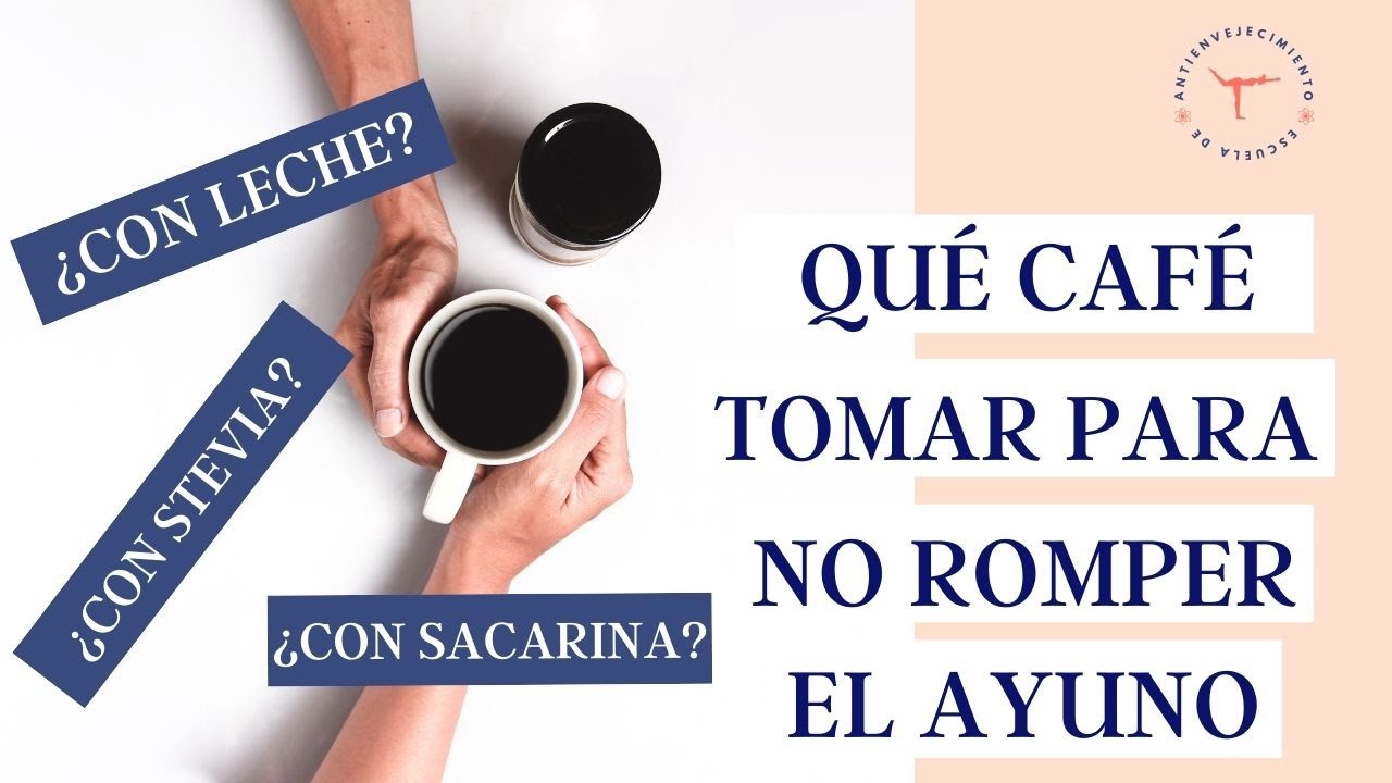 Beber café con leche durante el ayuno