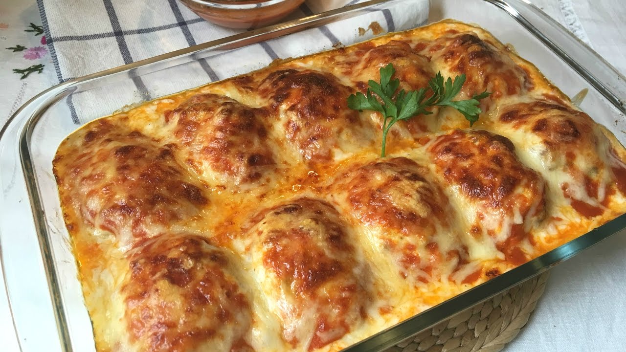 Carne molida con huevo gratinado