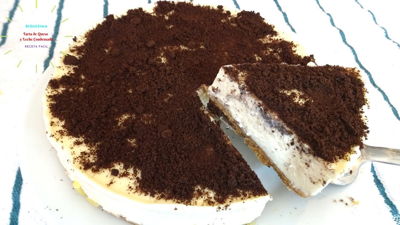 Cheesecake de Philadelphia y crema de leche