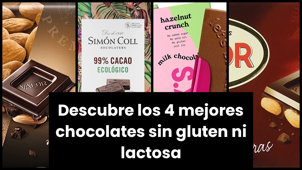 Chocolate sin gluten y sin lácteos