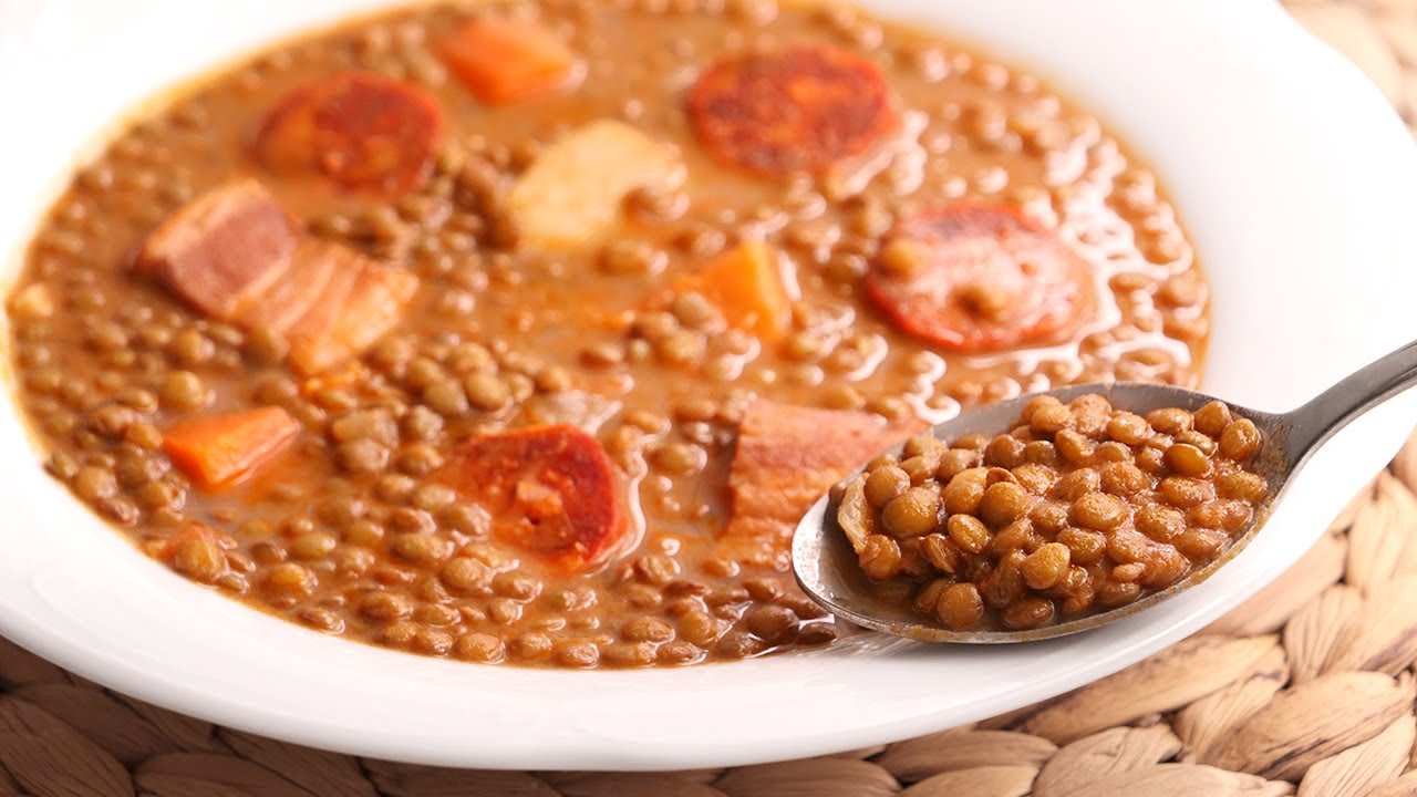 Cocina con Carmen: Deliciosas lentejas con chorizo
