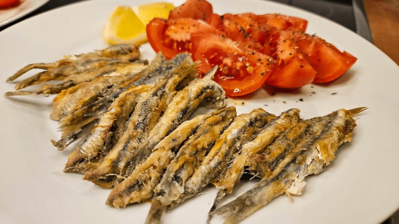 Cómo freír boquerones en freidora de aire